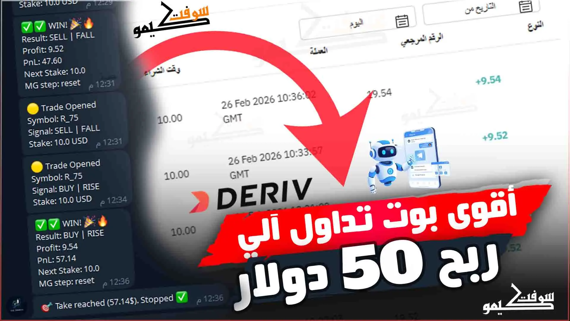 بوت التداول آلي