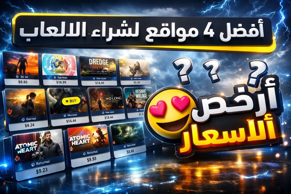 افضل 4 مواقع لشراء الالعاب بسعر رخيص جداً 1 دولار لكل لعبة ! افضل 4 مواقع لشراء الالعاب بسعر رخيص جداً 1 دولار لكل لعبة !