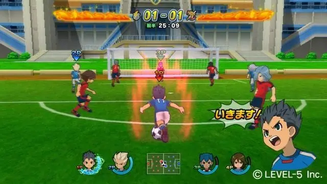 تحميل لعبة أبطال الكرة الفرسان للأندرويد بحجم صغير جداً Inazuma Eleven
